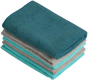 MASTER HOUSE Мой надежный MH1 из микрофибры 5шт 30x30см 60169 Набор салфеток