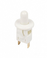 REXANT (36-3021) выключатель-кнопка (PBS-19С2) мебельная, белый (100) Выключатель-кнопка