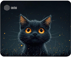 CACTUS Black Cat 250x200x3мм (CS-MPC-D09S) Коврик