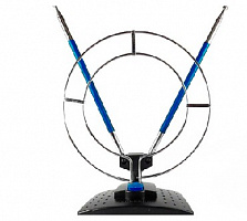 ЭФИР SE-910 DVB-T2/ДМВ+МВ, пассивная с кольцом (синие усы)