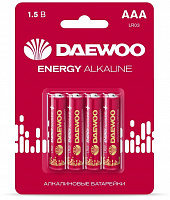 DAEWOO LR03/4BL Energy Alkaline Батарейка