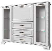 АНРЭКС TIFFANY Тумба 2V1D3S цвет вудлайн кремовый (5 уп.) Модульная мебель