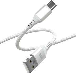 MORE CHOICE (4620202553997) K69a USB 3.0A для Type-C - 1 м , белый Кабель