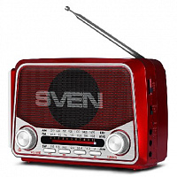 SVEN SRP-525 красный Радиоприёмник