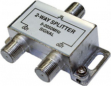 СИГНАЛ (6449) Сплиттер 2-WAY 5-2050МГц, с проходом по питанию Сплиттер