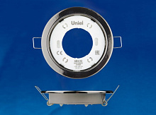 UNIEL (UL-00005055) GX53/H2 BLACK CHROME 10 PROM СВЕТИЛЬНИКИ ВСТРАИВАЕМЫЕ