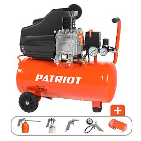 PATRIOT 525306366 EURO 24 240K Компрессор поршневой масляный Компрессор