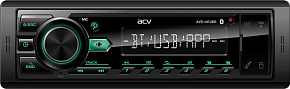 ACV AVS-401UBG (1din/База 36мм/зеленая/Bluetooth/USB/TYPE-C/AUX/SD/FM/4*50)