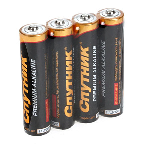 СПУТНИК LR03/4S/96 PREMIUM ALKALINE Элементы питания СПУТНИК LR03/4S/96 PREMIUM ALKALINE