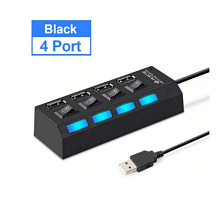 SMARTBUY (SBHA-7204-W) USB 2.0 хаб 4 порта - белый USB-хаб