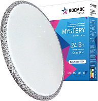 КОСМОС KCMist24W_4000 Classic MYSTERY 24Вт/230В/4000К/1560Лм 265*60 мм серебро Светодиодный настенно-потолочный светильник