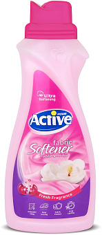 ACTIVE Кондиционер для белья "Роза" 1000 мл Pink (12/480) 521501041 СРЕДСТВА ДЛЯ СТИРКИ - КОНДИЦИОНЕРЫ