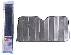 NOVA BRIGHT металлизированная, под лобовое стекло (серебро), 150х80см 46856 Шторки солнцезащитные