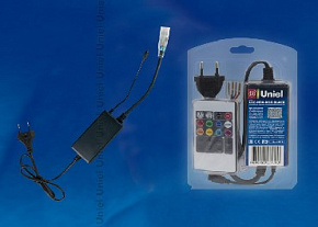 UNIEL (10800) ULC-N20-RGB BLACK Контроллеры для светодиодных RGB лент 220В