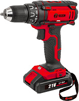 EDON AD-21A черный/красный 16043 21В, 2аккум Дрель-шуруповёрт