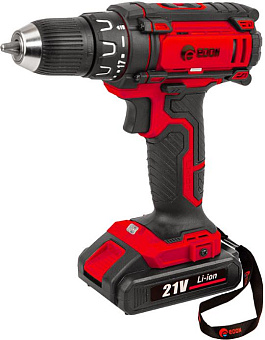 EDON AD-21A черный/красный 16043 21В, 2аккум Дрель-шуруповёрт