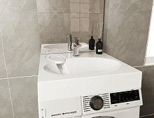 PAOLA Liguria 500 Белый Раковина подвесная на стиральную машину