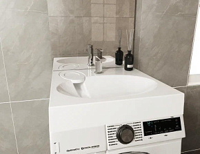 PAOLA Liguria 500 Белый Раковина подвесная на стиральную машину