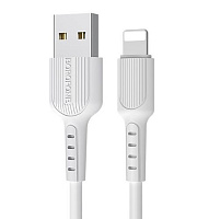 BOROFONE (6957531099505) BX16 USB-Lightning 8 Pin 2.A 1M - белый Кабель 8 Pin