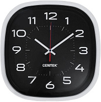 CENTEK CT-7106 Black Часы настенные