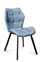 БИТЕЛ РИМ ВЕЛЮР ЛАГУНА/Черный муар Cтул БИТЕЛ РИМ ВЕЛЮР ЛАГУНА/Черный муар