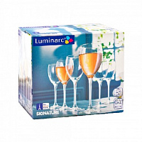 LUMINARC СИГНАТЮР (ЭТАЛОН) наб. фужеров (бокалов) для вина 6шт 250мл (H8168) Посуда