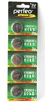 PERFEO CR2025-5BL LITHIUM Элементы питания PERFEO CR2025-5BL LITHIUM
