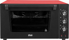 MIU 4203 E черно-красная Мини печь