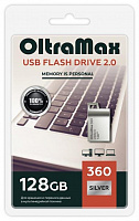 OLTRAMAX OM-128GB-360-Silver 2.0 USB-флэш