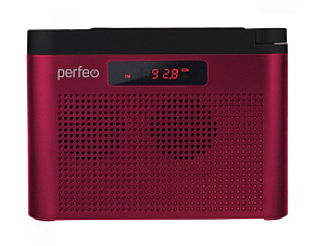 PERFEO (PF_C4940) I70RED ТАЙГА бордовый Радиоприемник