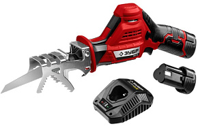 ЗУБР СПЛ-125-22 12В, 2аккум Пила сабельная