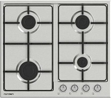 NORDEN NORD 6L4G IX нержавеющая сталь Нез.вар.панель газовая