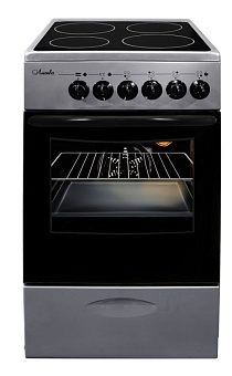 ЛЫСЬВА ЭПС 404 МС (EF4004MK00) жемчужно-светло-серая Плита электрическая