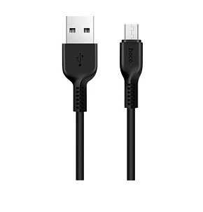 HOCO (6957531068945) X20 USB (m)-microUSB (m) 3.0м - черный ИНТЕРФЕЙСНЫЙ КАБЕЛЬ