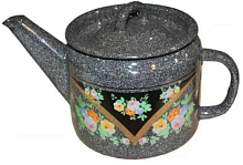 ЛЫСЬВА 2707/4РкЭ Красава эмал 1,0л с рис Чайник