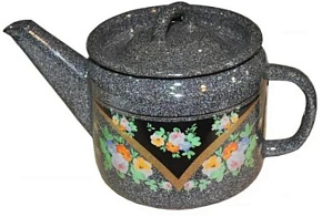 ЛЫСЬВА 2707/4РкЭ Красава эмал 1,0л с рис Чайник