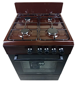 VESTA Bergamo VGG 6021.1 Коричневая Плита газовая VESTA Bergamo VGG 6021.1 Коричневая