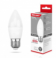 REXANT (604-021) (CN) 7,5 ВТ E27 713 ЛМ 4000 K Лампа светодиодная