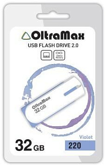 OLTRAMAX OM-32GB-220-фиолетовый USB флэш-накопитель