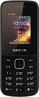 TEXET TM-117 4G PRO Black (127237) Телефон мобильный