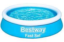 BESTWAY 57392 (006186) Бассейн с надувным бортом 183х51см Бассейн
