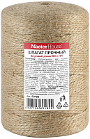 MASTER HOUSE джутовый Прочный (бобина) 200м 2.0мм 60330 Шпагат
