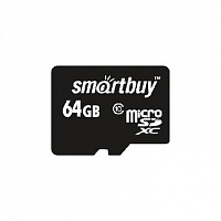SMARTBUY (SB64GBSDCL10-00LE) MicroSDXC 64GB Class10 LE Карта памяти