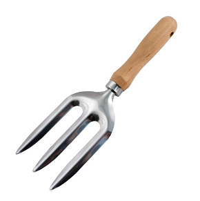 ЕГ (17804) WOOD Вилка посадочная 26,5 см - 25/100 ВИЛКИ, ТЯПКИ, СОВКИ, КОРНЕУДАЛИТЕЛИ, БУРЫ