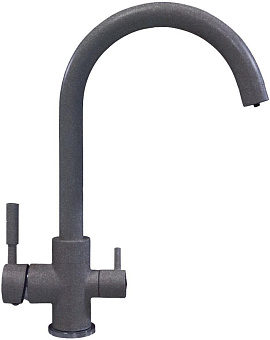 GOTA ROCIO G351-213-GOTA Special Смеситель д/кухни шар. с доп.выходом д/питьев. воды цвет графит d35 Смеситель