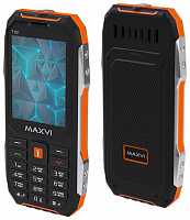 MAXVI T101 orange Телефон