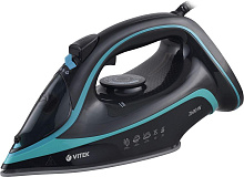 VITEK VT-8334 черный/бирюзовый Утюг