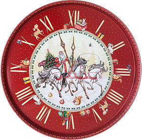 AGNESS 898-140 CHRISTMAS COLLECTION 33*2,1см Поднос