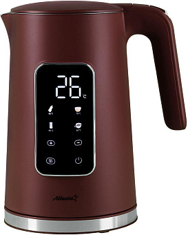 ATLANTA ATH-2537 (1,7л. металл/пластик) бордовый