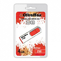 OLTRAMAX OM-4GB-250-красный USB флэш-накопитель